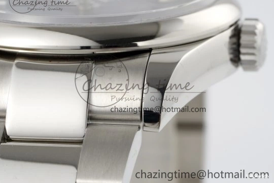 Steel Oyster DateJust 36 Textured Dial V2 on 904L JDF Blue VR3235 SS Bracelet 0228